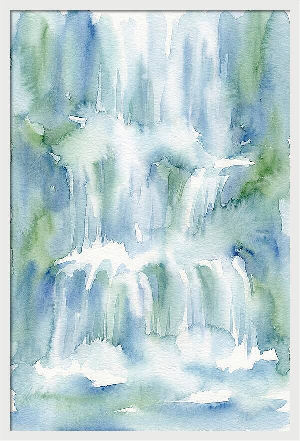 Serenity Of Cascading Waters
