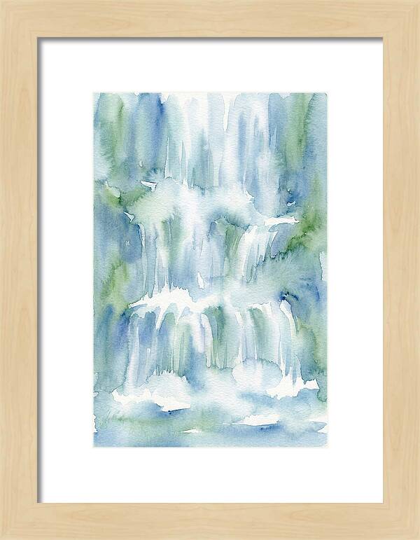 Serenity Of Cascading Waters