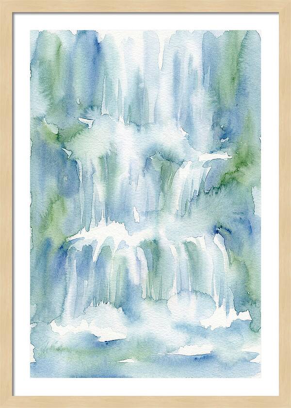 Serenity Of Cascading Waters