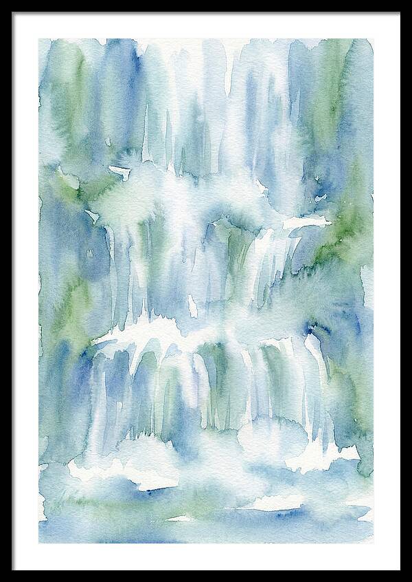Serenity Of Cascading Waters
