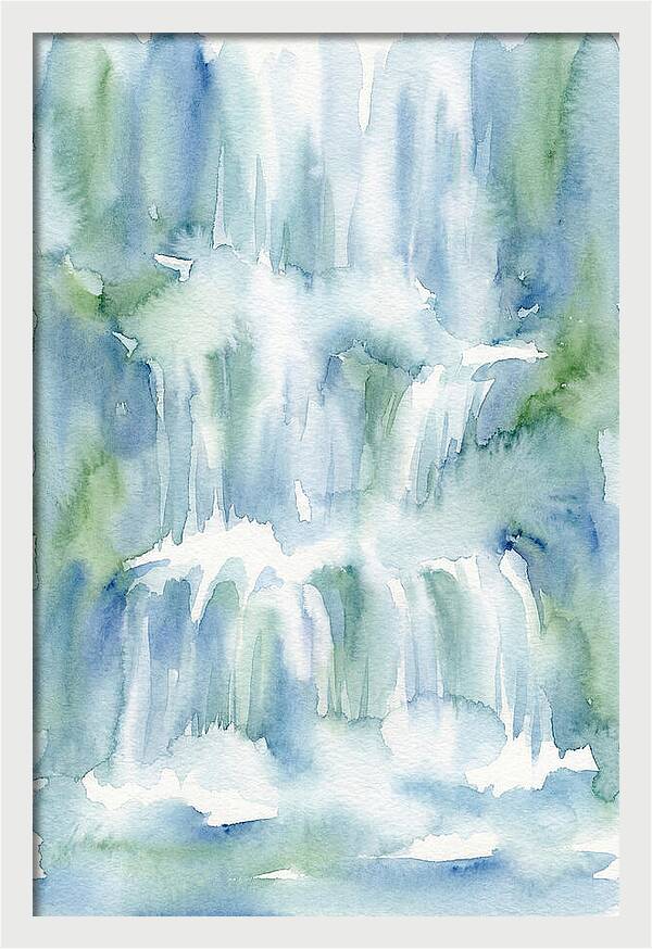Serenity Of Cascading Waters
