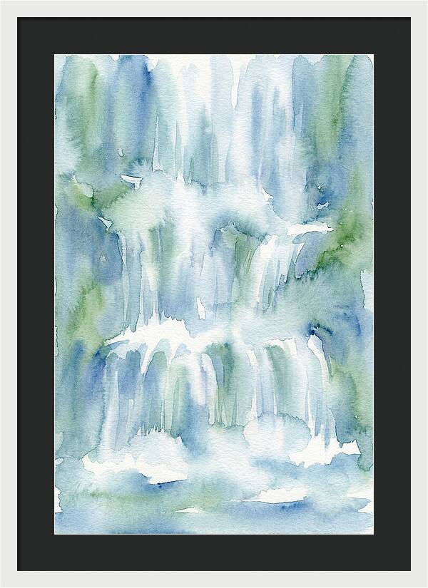 Serenity Of Cascading Waters