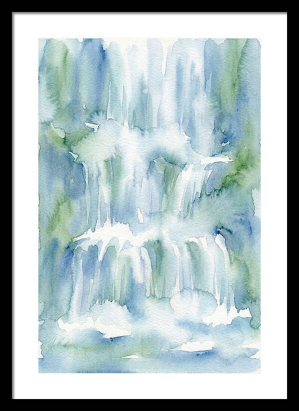 Serenity Of Cascading Waters