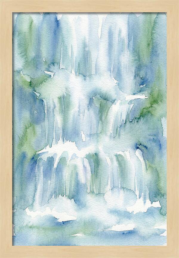 Serenity Of Cascading Waters