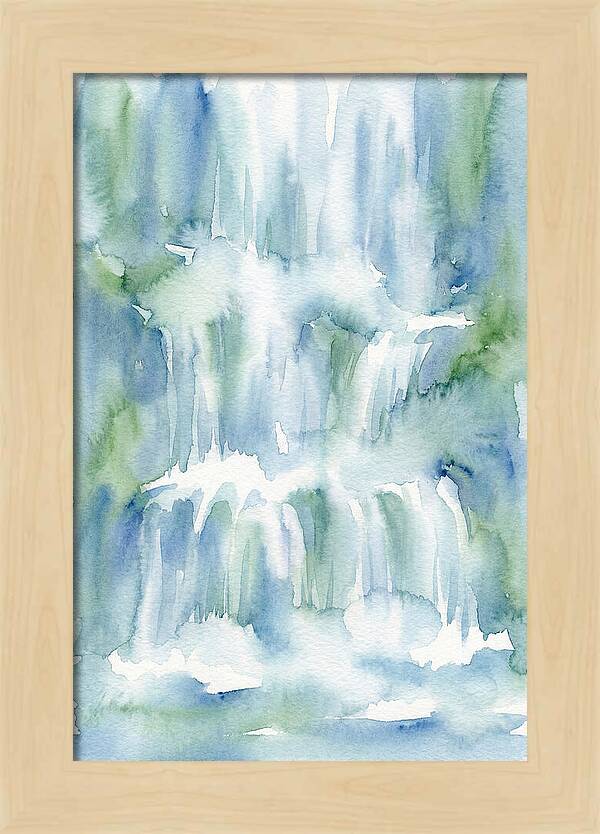 Serenity Of Cascading Waters