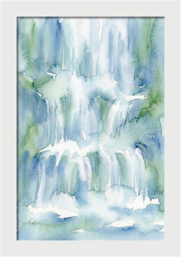 Serenity Of Cascading Waters
