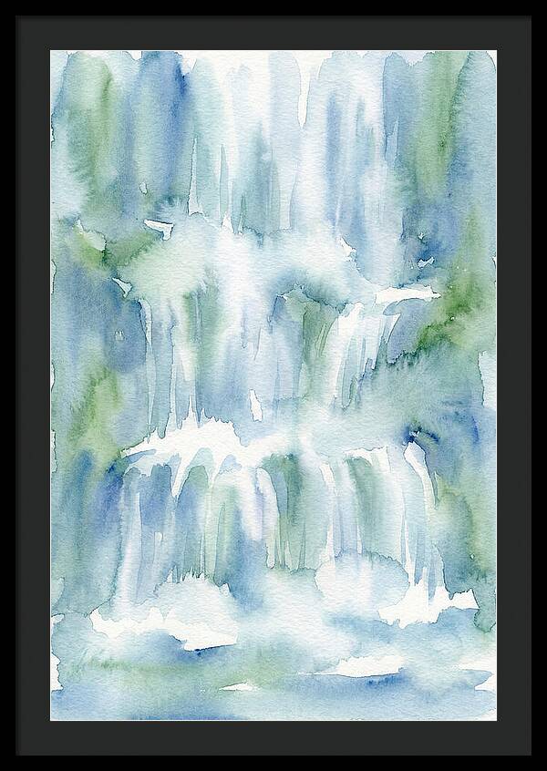 Serenity Of Cascading Waters
