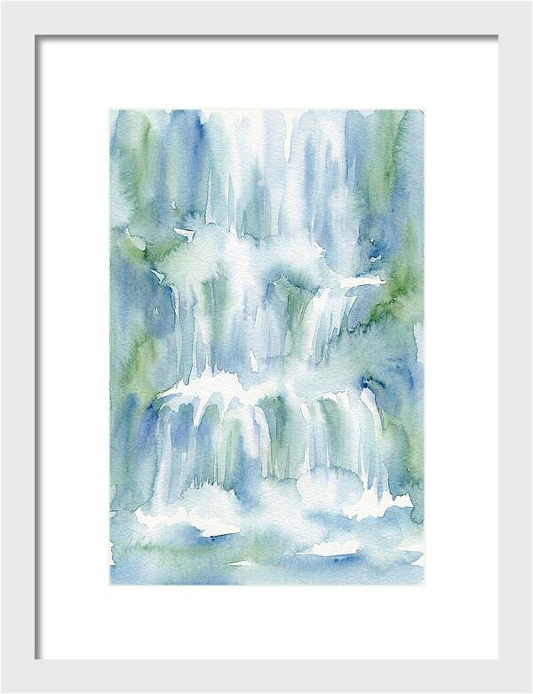 Serenity Of Cascading Waters