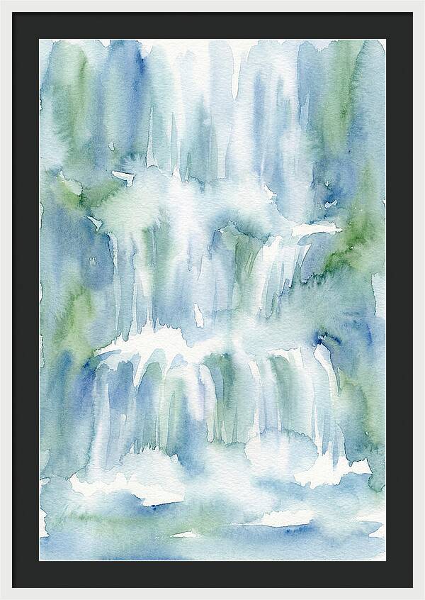 Serenity Of Cascading Waters