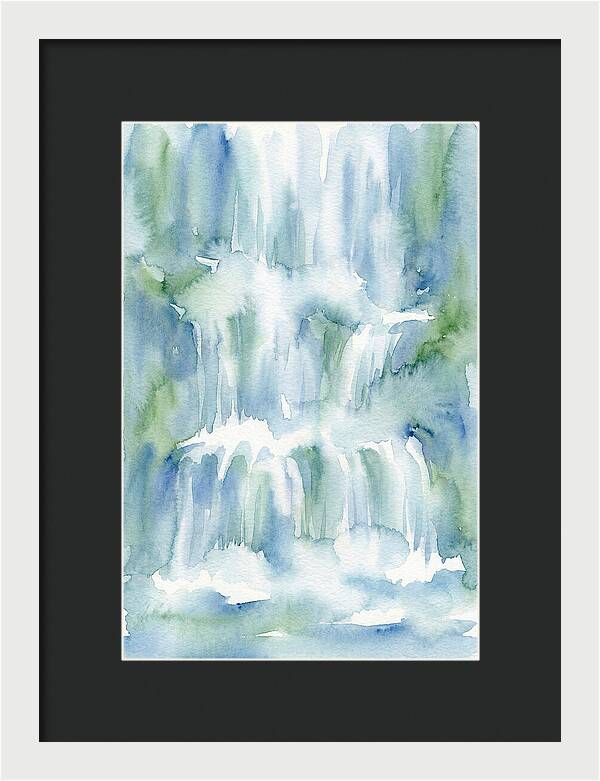 Serenity Of Cascading Waters