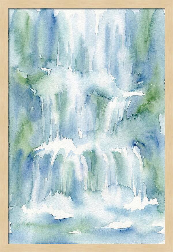 Serenity Of Cascading Waters