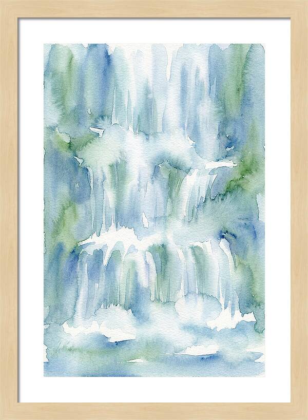 Serenity Of Cascading Waters