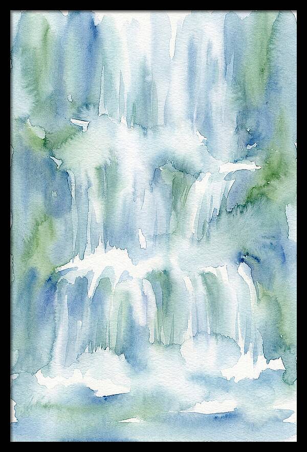 Serenity Of Cascading Waters