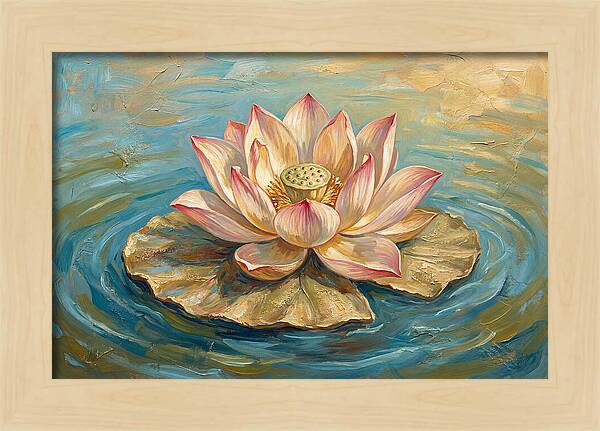 Serenity Of Lotus Blooms