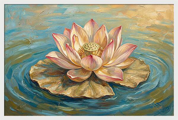 Serenity Of Lotus Blooms