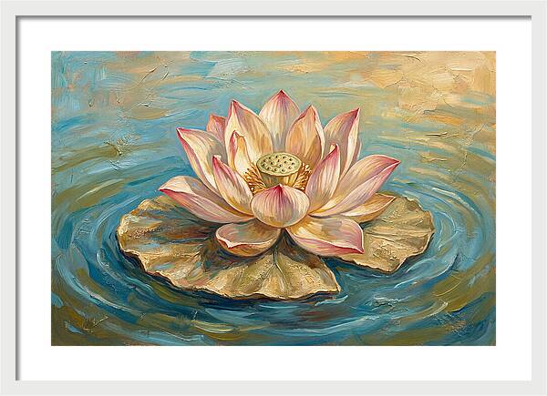 Serenity Of Lotus Blooms