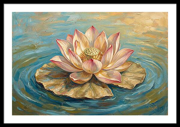 Serenity Of Lotus Blooms