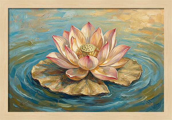Serenity Of Lotus Blooms