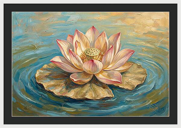 Serenity Of Lotus Blooms
