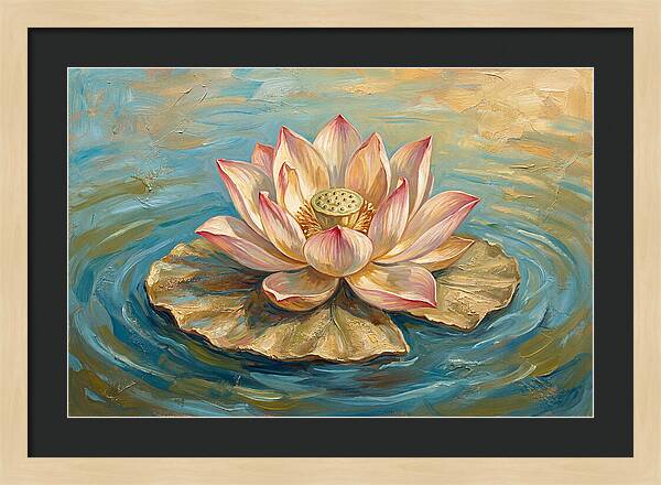 Serenity Of Lotus Blooms