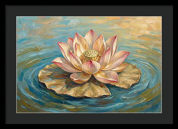 Serenity Of Lotus Blooms