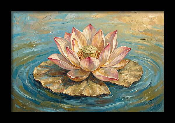 Serenity Of Lotus Blooms