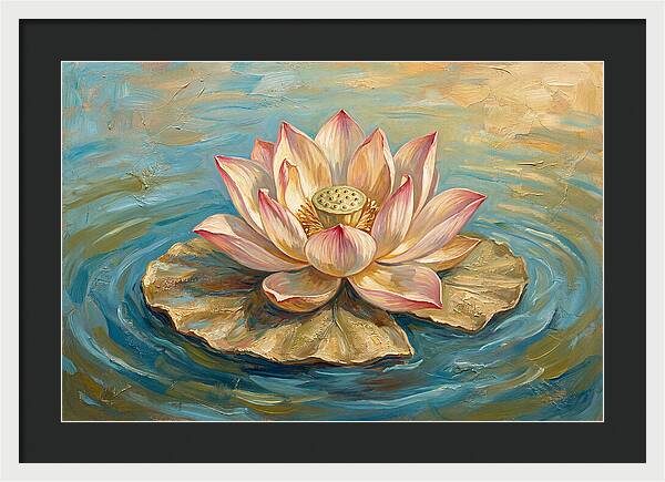 Serenity Of Lotus Blooms