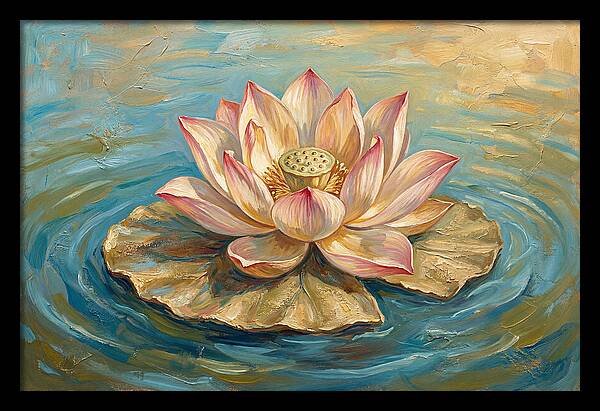 Serenity Of Lotus Blooms