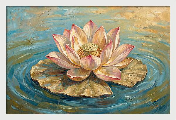 Serenity Of Lotus Blooms