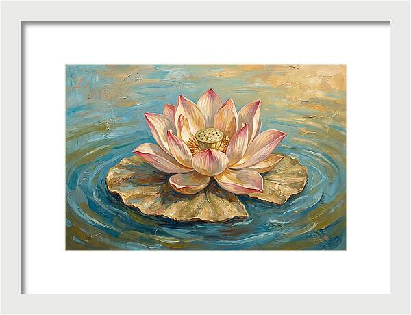 Serenity Of Lotus Blooms
