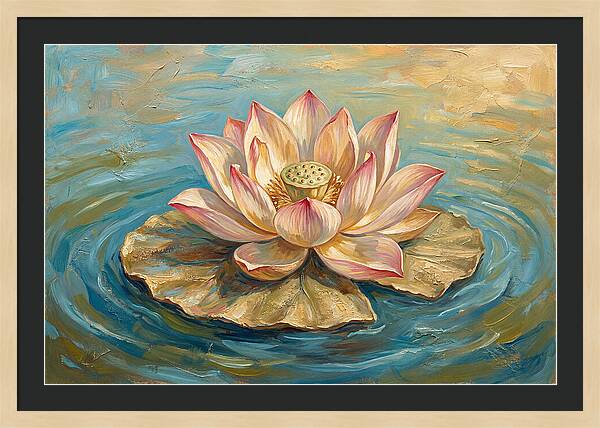 Serenity Of Lotus Blooms