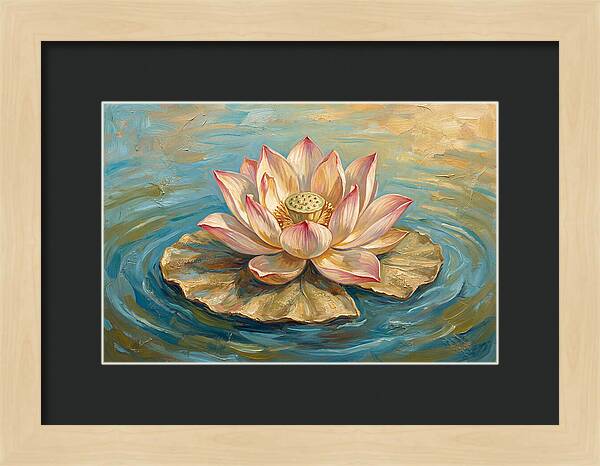 Serenity Of Lotus Blooms