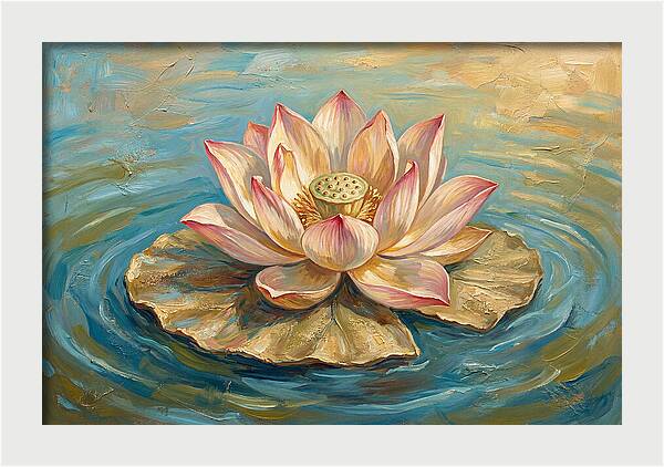 Serenity Of Lotus Blooms