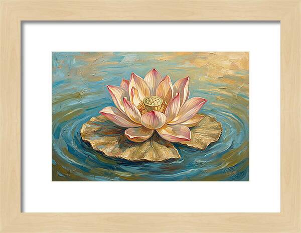 Serenity Of Lotus Blooms