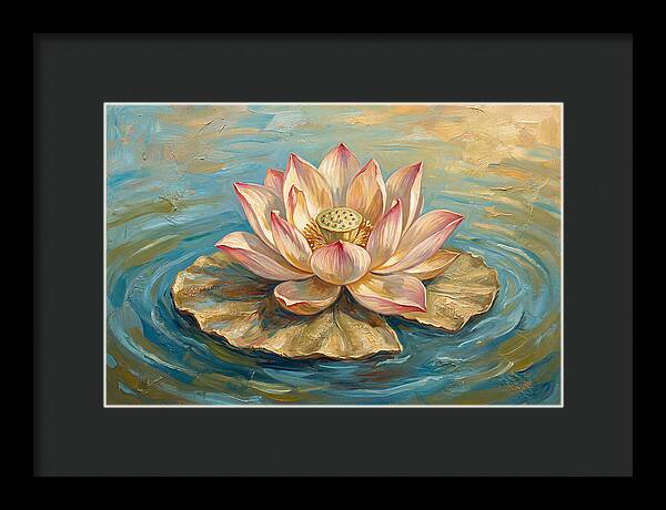 Serenity Of Lotus Blooms