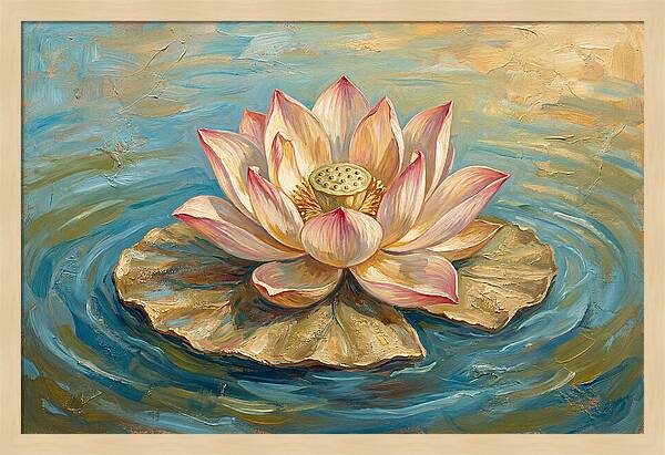 Serenity Of Lotus Blooms
