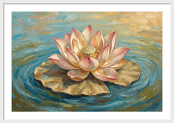 Serenity Of Lotus Blooms