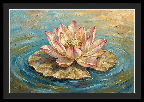 Serenity Of Lotus Blooms