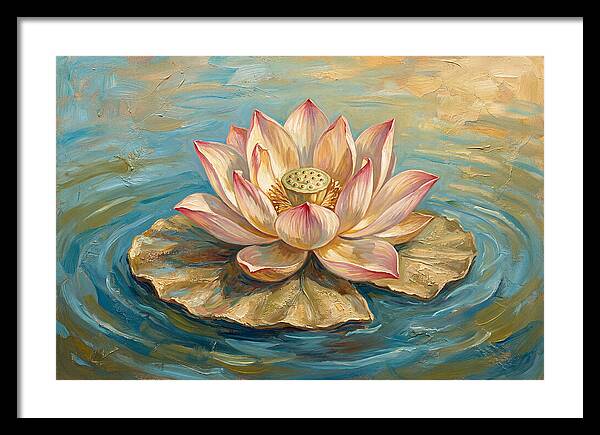 Serenity Of Lotus Blooms