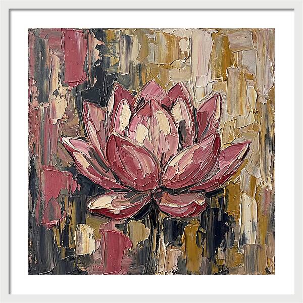 Serenity Of Lotus Blossoms