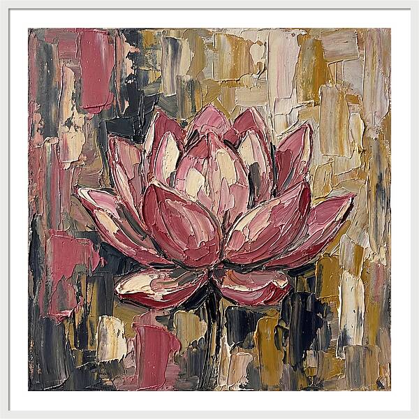 Serenity Of Lotus Blossoms