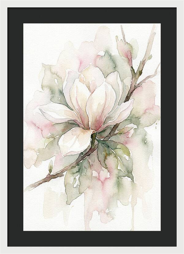 Serenity Of Magnolia Blooms