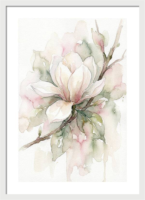 Serenity Of Magnolia Blooms