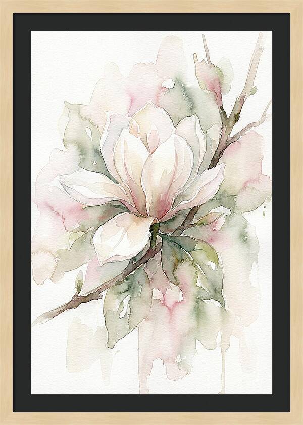 Serenity Of Magnolia Blooms