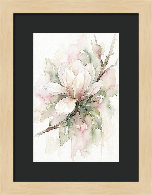 Serenity Of Magnolia Blooms