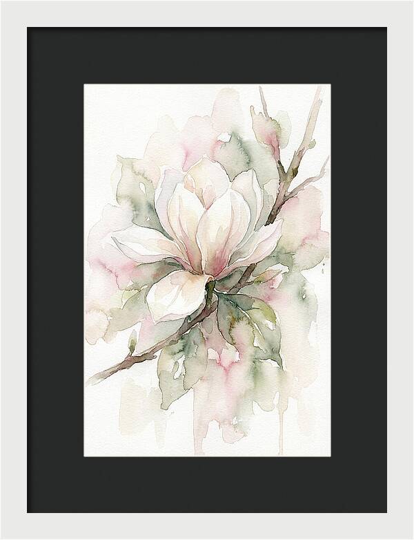 Serenity Of Magnolia Blooms