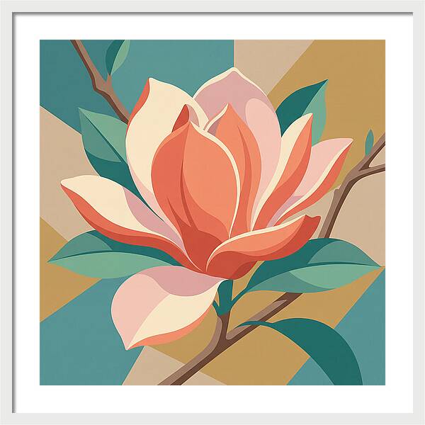 Serenity Of Magnolia Blossoms