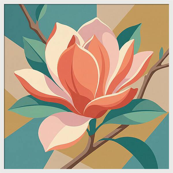 Serenity Of Magnolia Blossoms