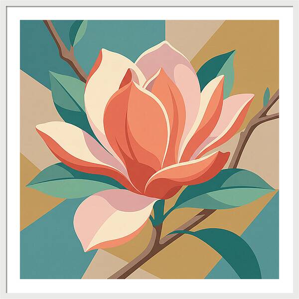 Serenity Of Magnolia Blossoms