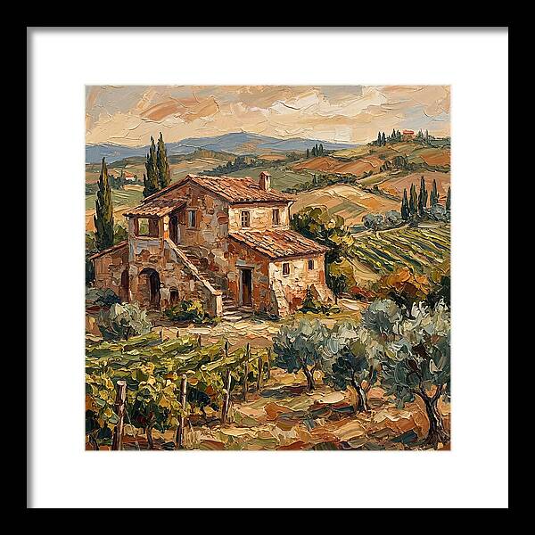 Serenity Of The Tuscan Hills